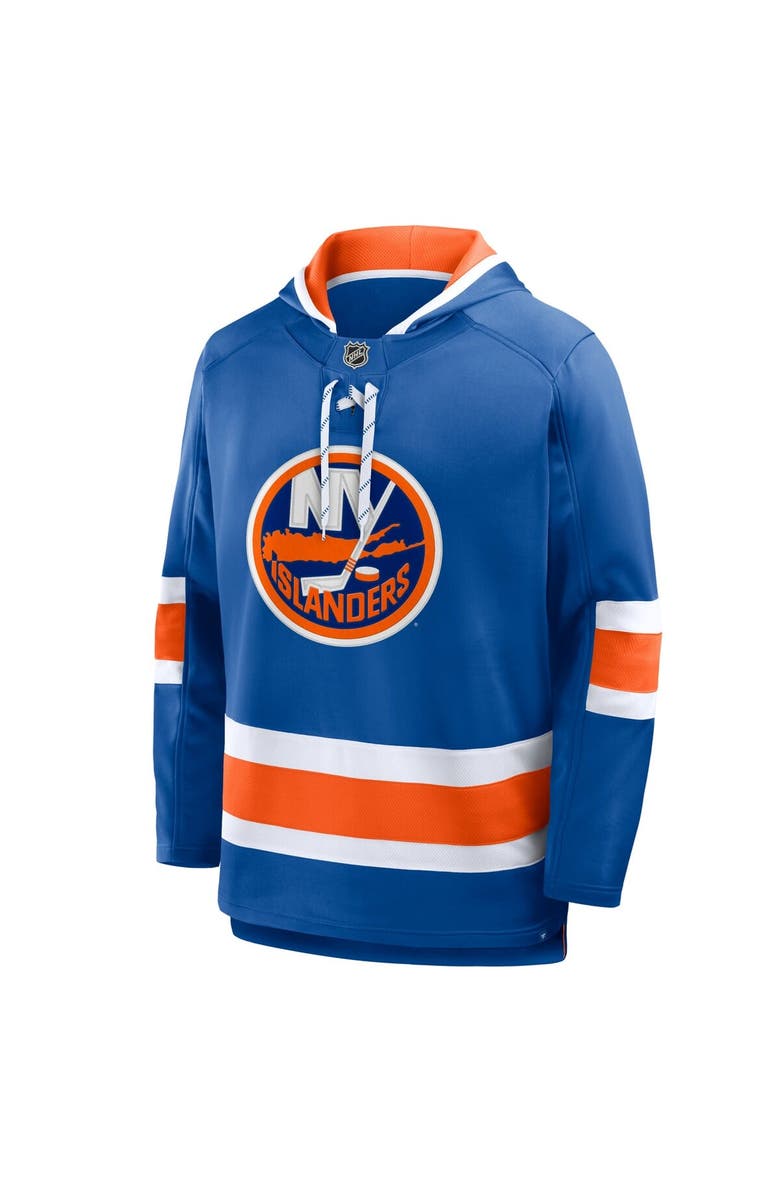 FANATICS Men
s Fanatics Royal New York Islanders Prime Time Fleece Hoodie, Alternate, color, Royal