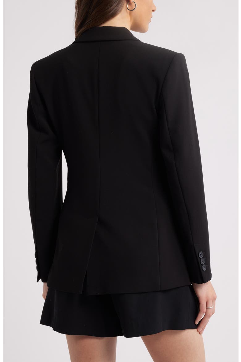 The Ingrid Classic Fit Blazer, Alternate, color, BLACK