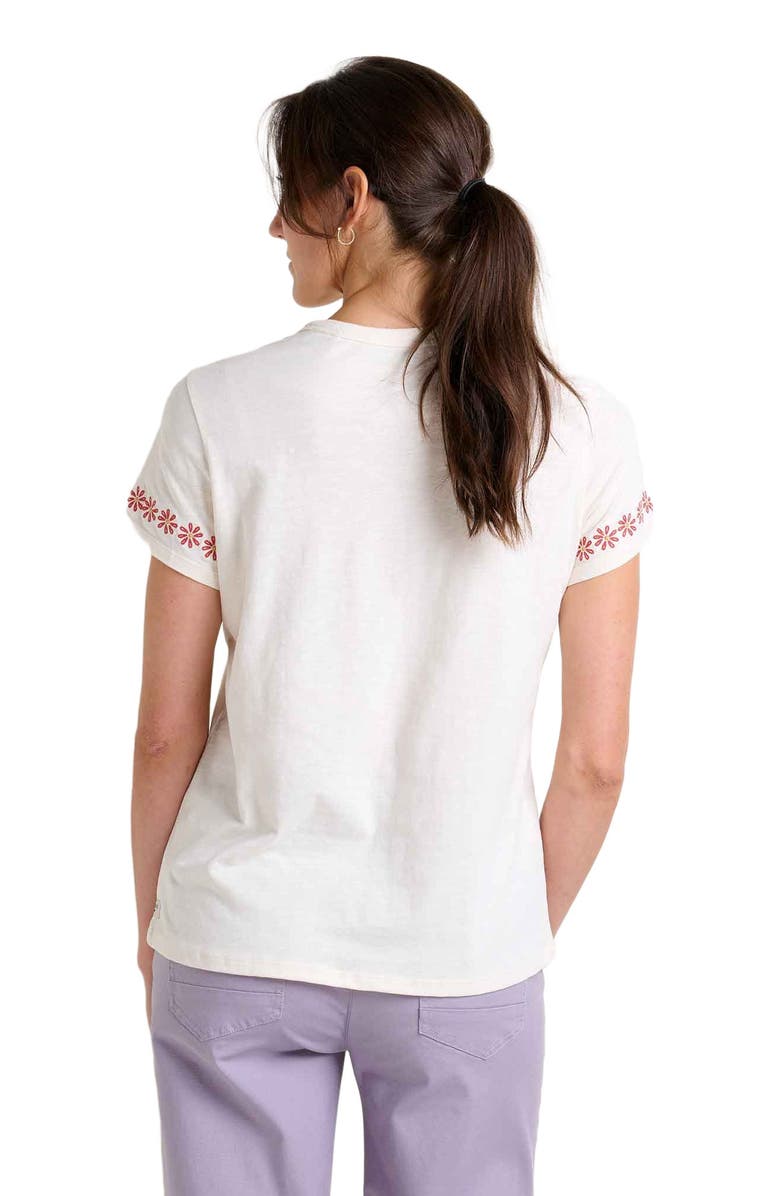 Toad & Co Women's Primo Short Sleeve Crew Embroidered, Alternate, color, 
