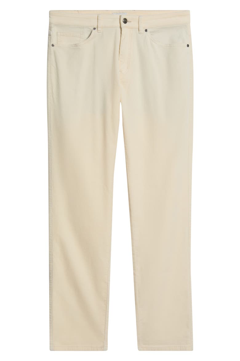 Classic Comfort Corduroy Five Pocket Pants, Alternate, color, IVORY