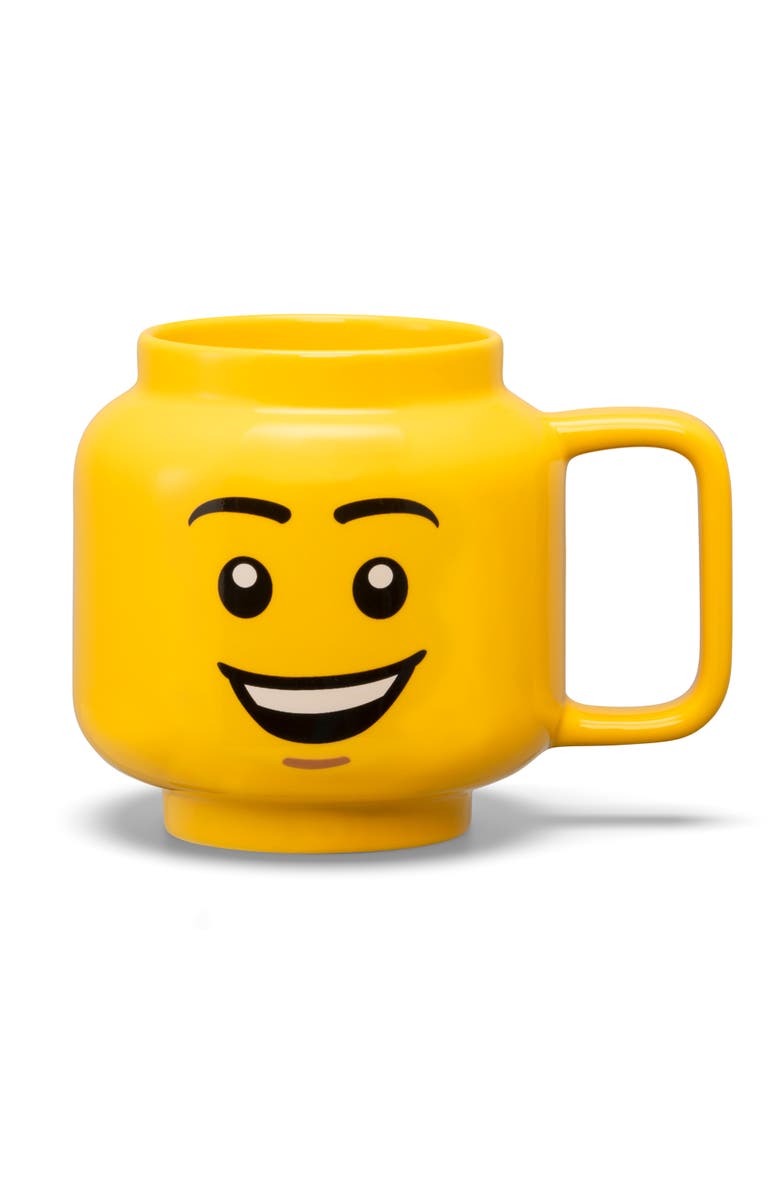 LEGO Classic Ceramic Mug, 17.9oz, Main, color, Yellow