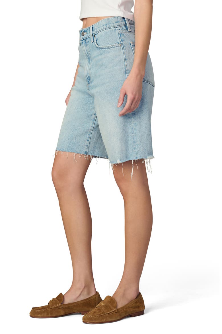 The Ryan Low Slung Cutoff Bermuda Denim Shorts, Alternate, color, GENTLE