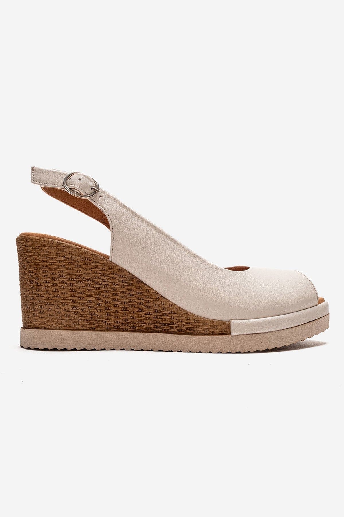 Forever & Always Shoes Helina Leather Wedge Sandal (Women) | Nordstrom