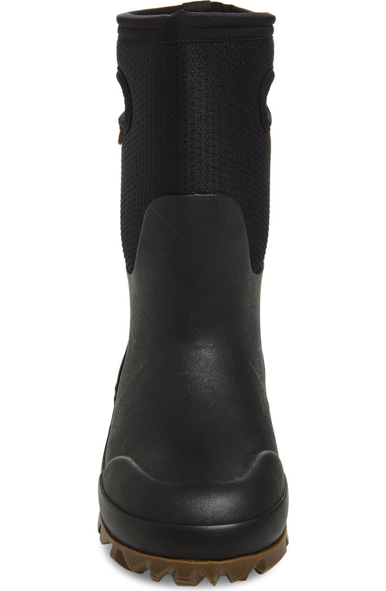 Bogs Kids' Whiteout Dots Waterproof Insulated Boot, Alternate, color, Black