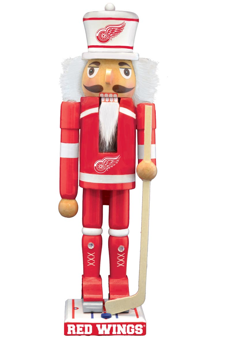 Detroit Red Wings Collectible Nutcracker, Main, color, Multicolor