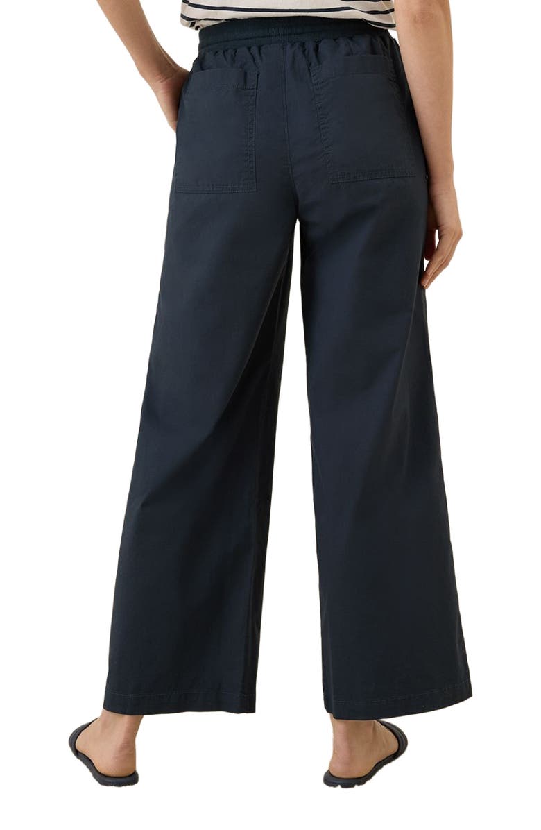 Pact Organic Cotton Monterey Poplin Wide Leg, Alternate, color, Midnight Blue