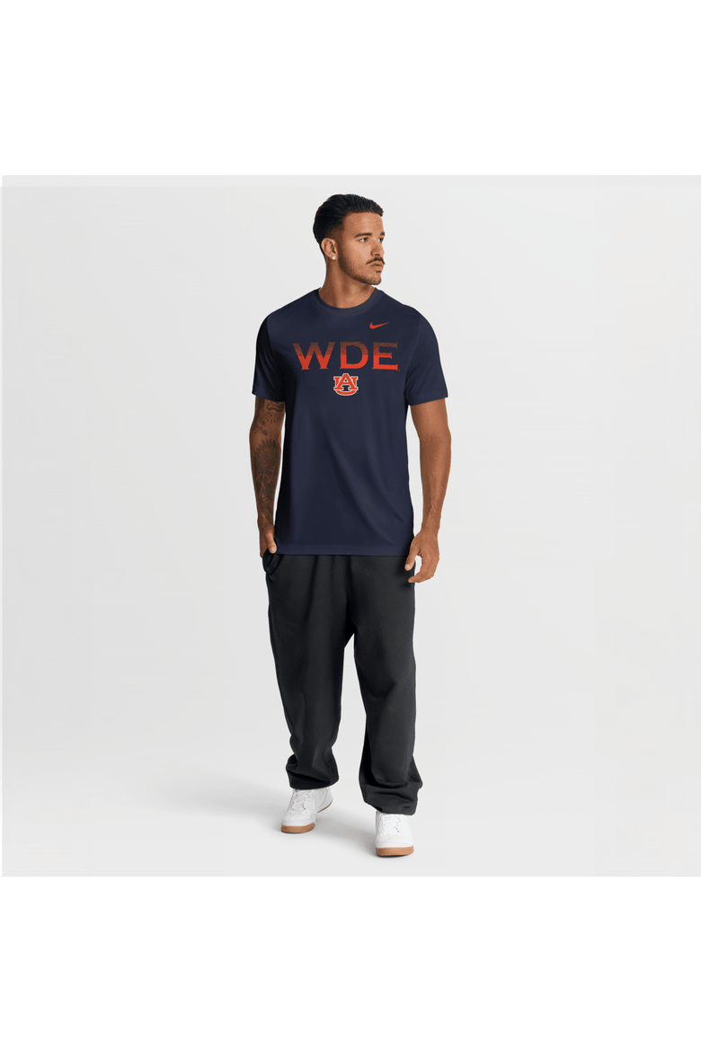 Men's Nike Navy Auburn Tigers Primetime Legend Kinetic Mantra Dri-FIT T-Shirt, Alternate, color, Navy