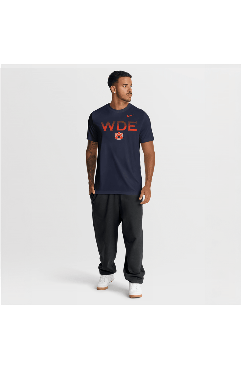 Nike Men's Nike Navy Auburn Tigers Primetime Legend Kinetic Mantra Dri-FIT T-Shirt, Alternate, color, Navy