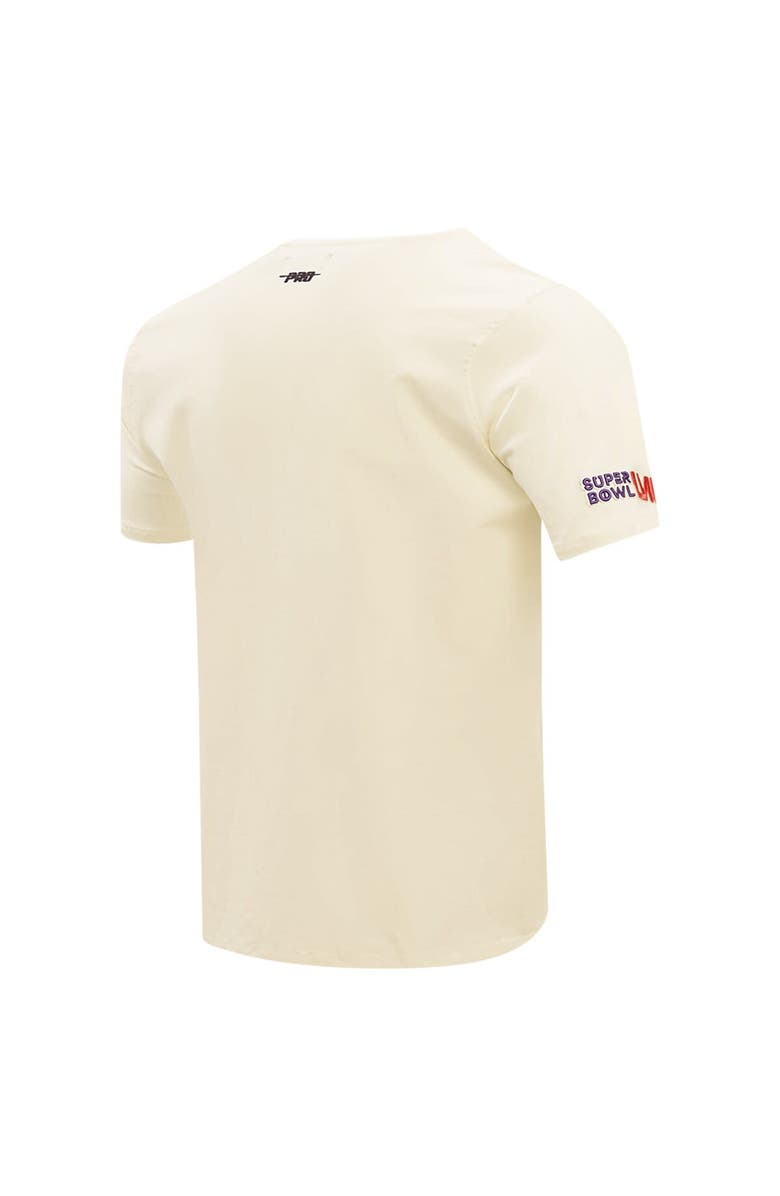PRO STANDARD Men's Pro Standard Cream Super Bowl LVIII Box Logo SJ T-Shirt, Alternate, color,