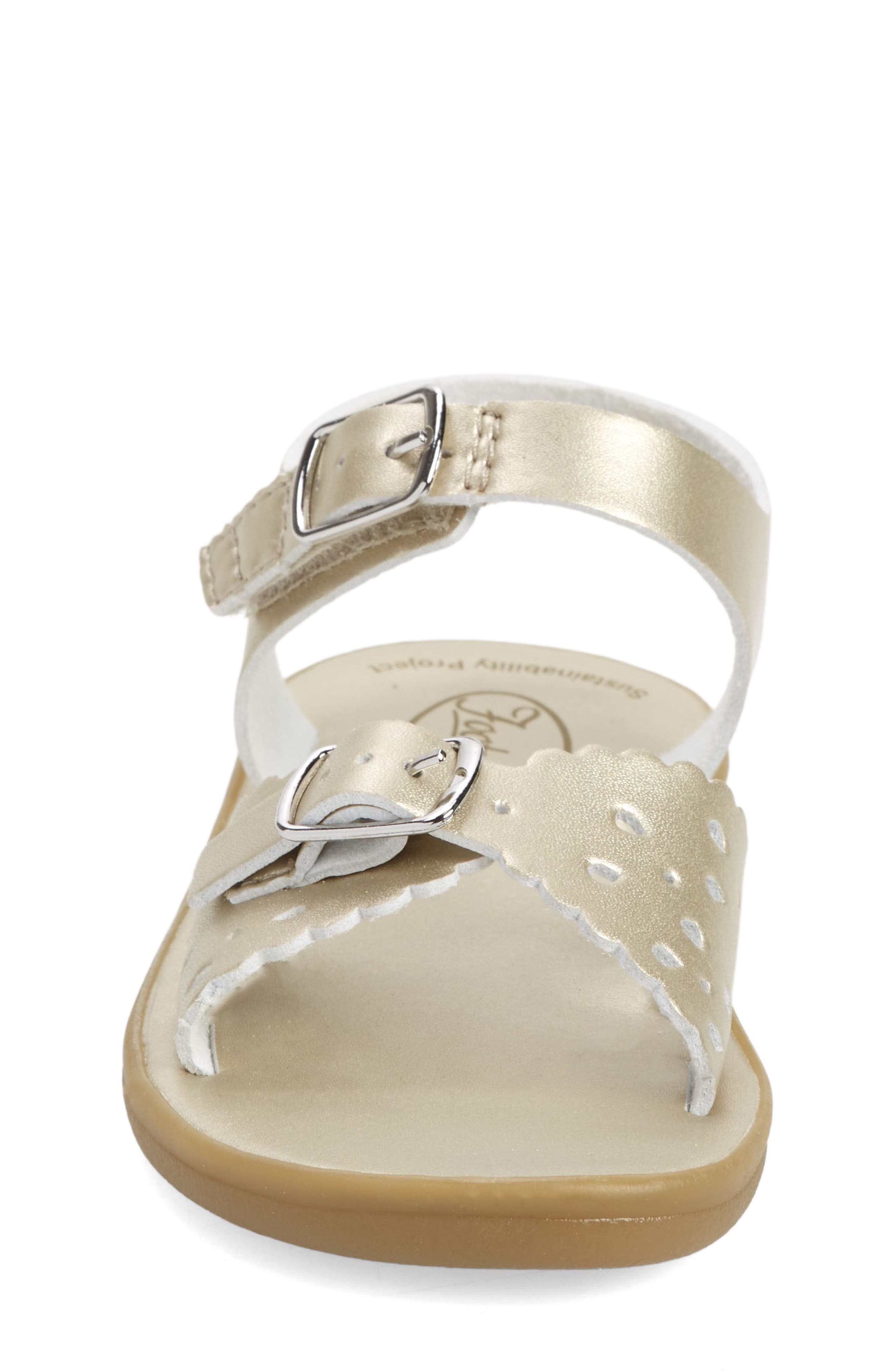 Eco-Ariel Waterproof Sandal, Alternate, color, SOFT GOLD MICRO