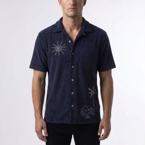 Mariner Saltwater Terry Camp Collar Shirt