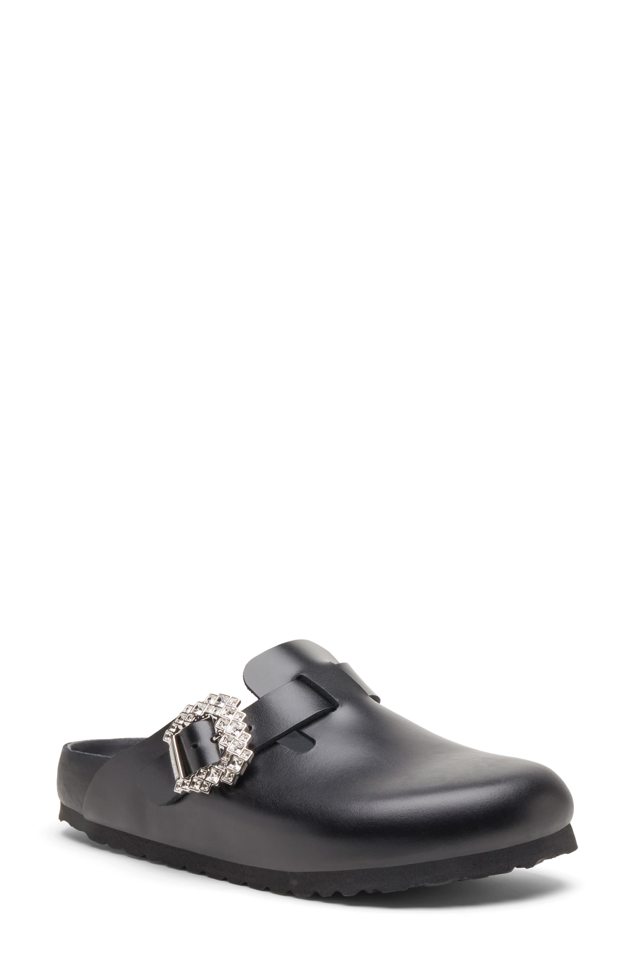 BIRKENSTOCK X MANOLO Blahnik Boston Crystal Buckle Clog, Main, color, 