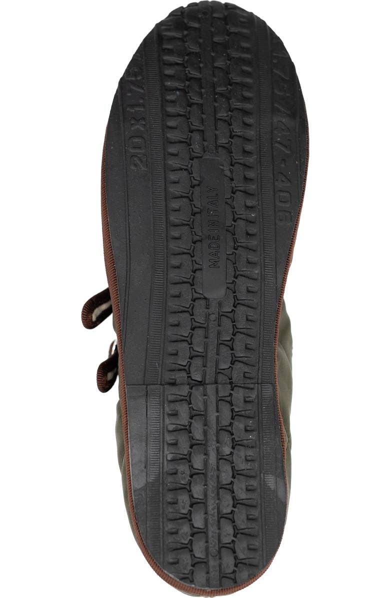 Gondolina Shoes Acqua Alta Mary Jane Waterproof Ballet Flats, Alternate, color, Muschio Green