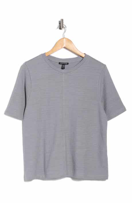 Eileen Fisher Crewneck Short Sleeve T-Shirt