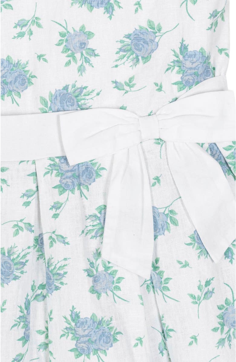 Hope & Henry Baby Girls' Linen Tea Dress, Infant, Alternate, color,