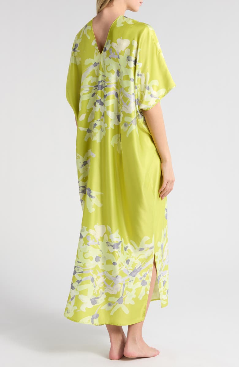 Natori Sumi-E Floral Caftan, Alternate, color, 