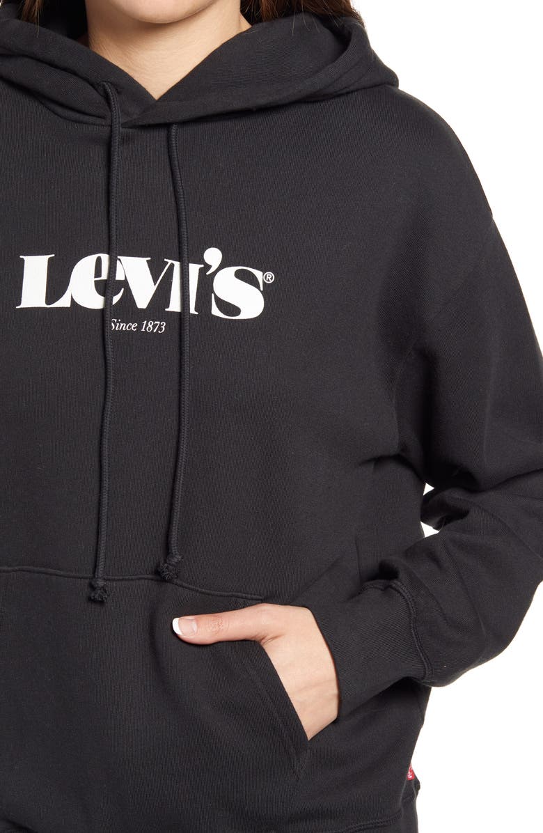 Levi's<sup>®</sup> Women's Retro Graphic Hoodie, Alternate, color,