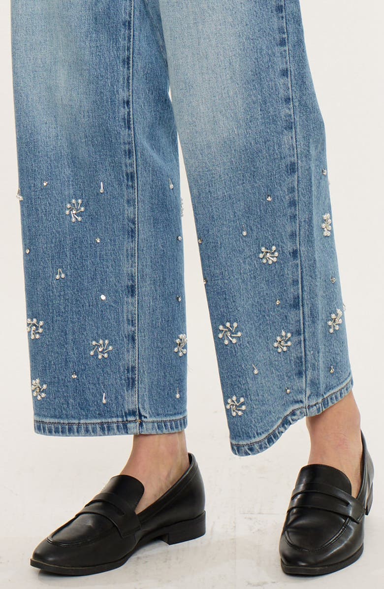 KanCan Louise Low Slung Baggy Jeans, Alternate, color, Medium Wash