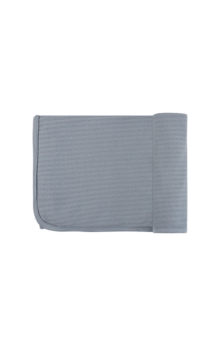 Ely's & Co. Looms Wave Collection - Pin dot Blanket, Main, color, Blue Pin Dot