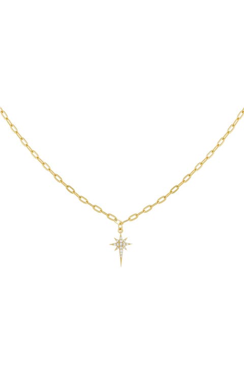 Starburst Pendant Necklace