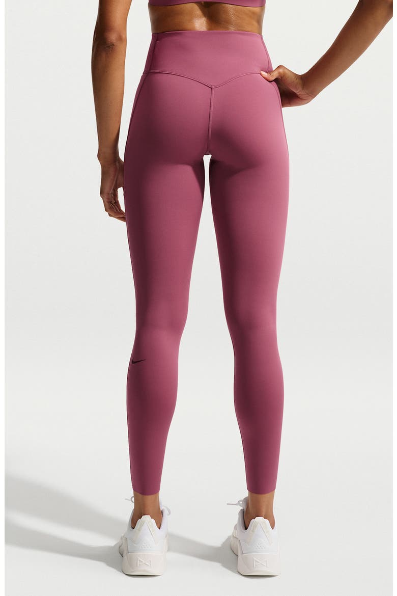 Universa Dri-FIT High Waist Pocket Leggings, Alternate, color, PINK SMOKE/ MYSTIC DATES