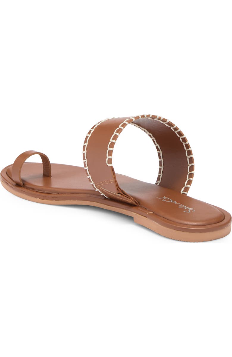 Splendid Yuna Toe Loop Sandal, Alternate, color, Cognac