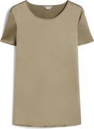 MM by Max Mara Cortona Stretch Silk Top