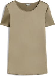 MM by Max Mara Cortona Stretch Silk Top