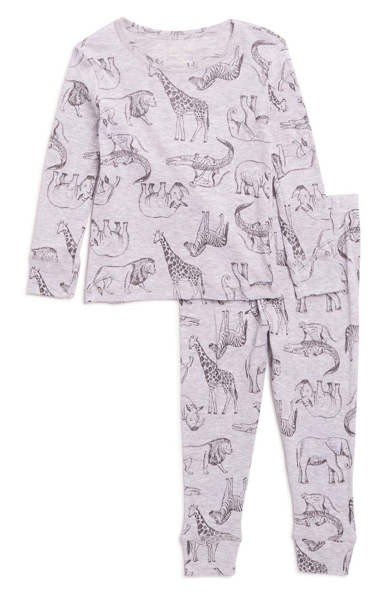 Poppy & Clay Be Free Cotton Pajamas, Main, color, 