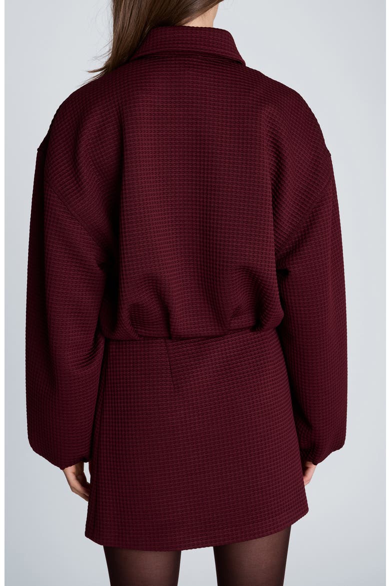 Cropped Bomber Jacket, Alternate, color, SUGAR BEET