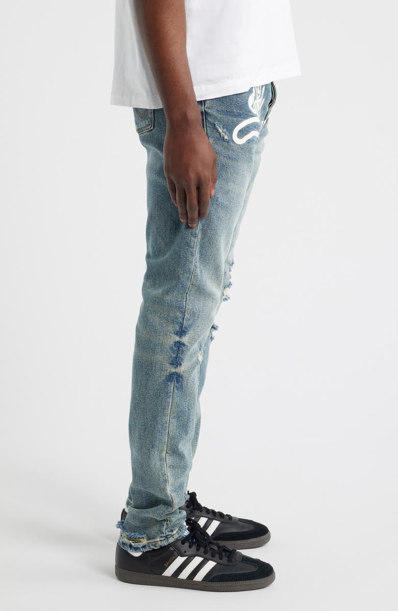 ICECREAM Shade Chocolate Fit Stretch Denim Jeans, Alternate, color, Blue Cherry