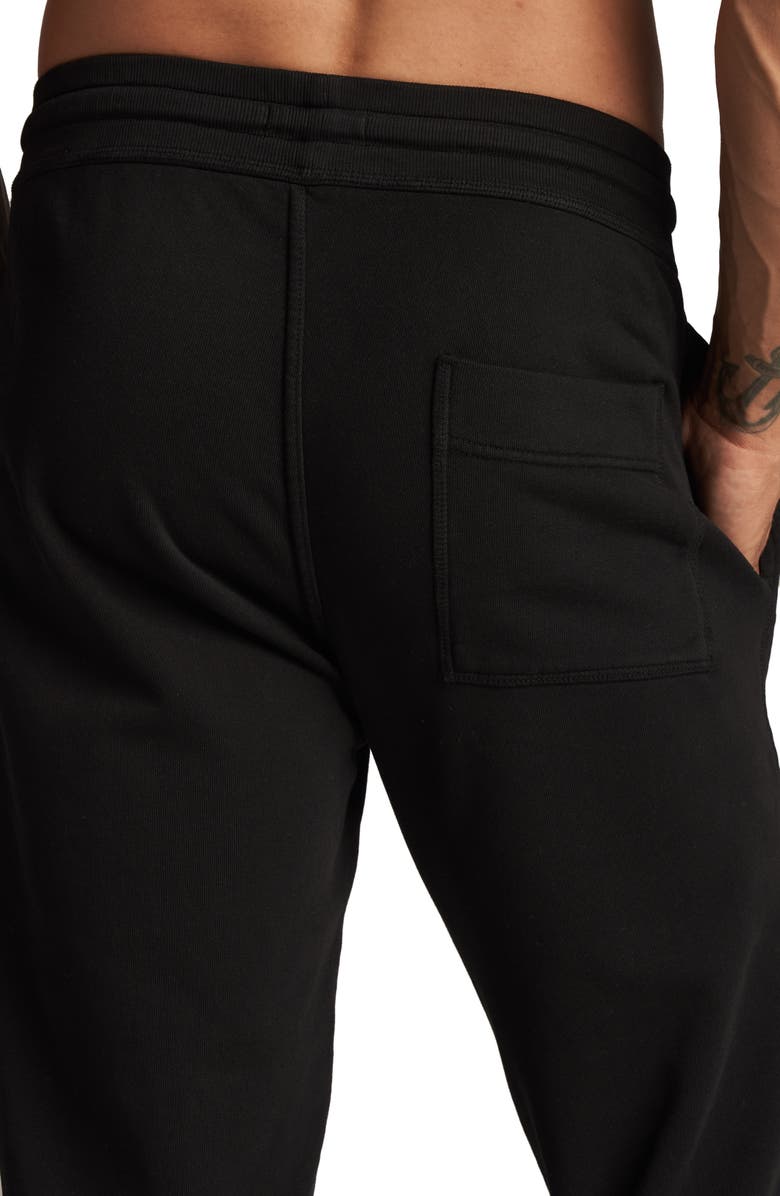 Rowan Brady Terry Sweatpants, Alternate, color, Black