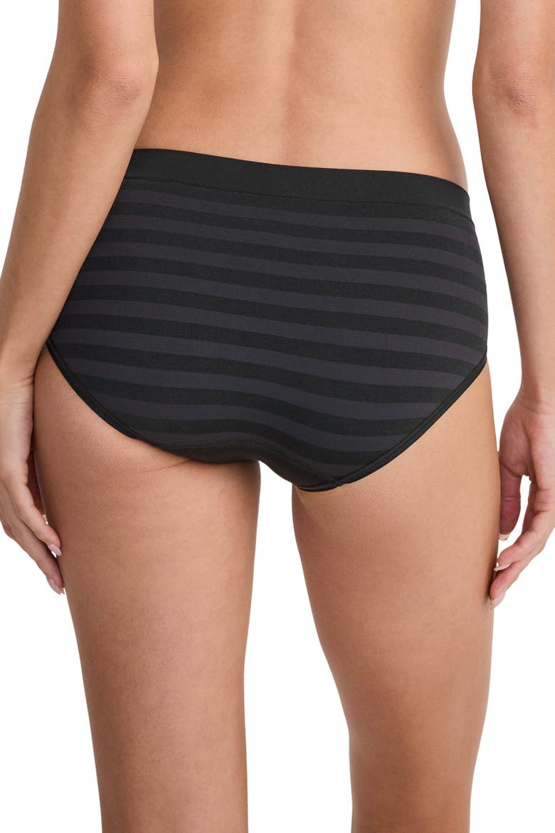 Women's Seamfree Hipster - 3 Pack, Alternate, color, Black Stripe