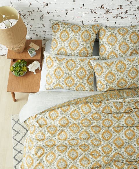 Freddie Ochre King Quilt