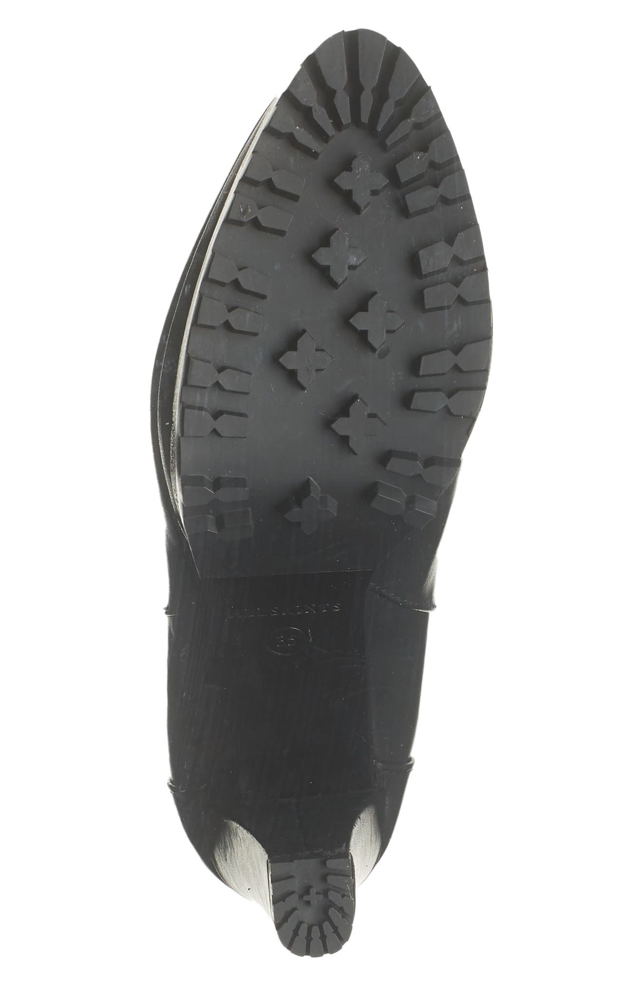 Sarris Bootie, Alternate, color, BLACK LEATHER