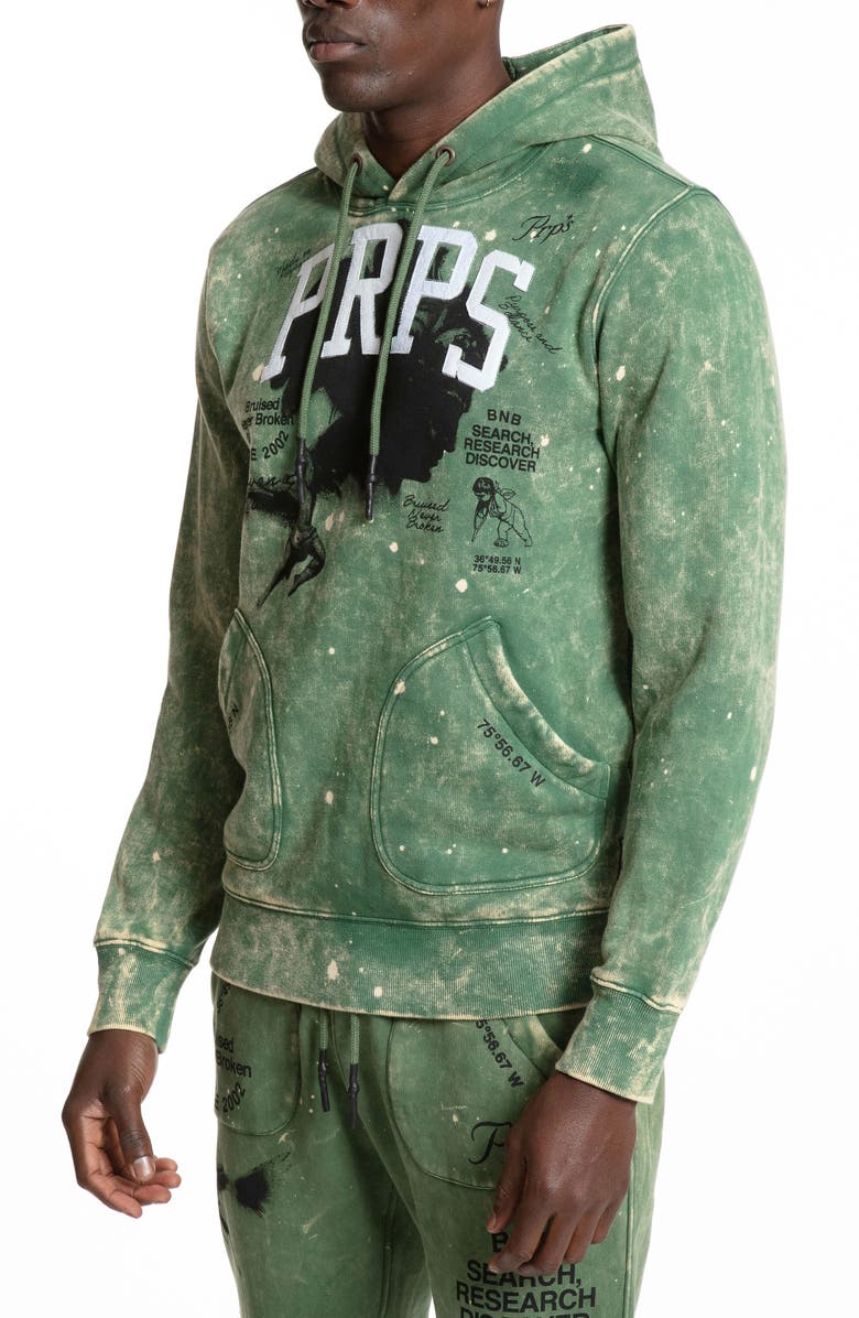 PRPS Supreme Cotton Blend Hoodie, Alternate, color, 