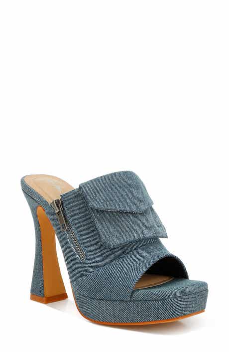 LONDON RAG Celidih Denim Slide Sandal