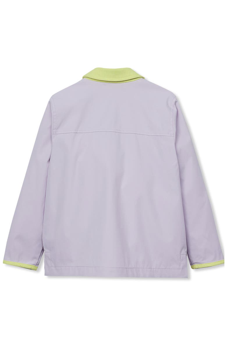 Kids Water Resistant Utility Jacket, Alternate, color, Lavender