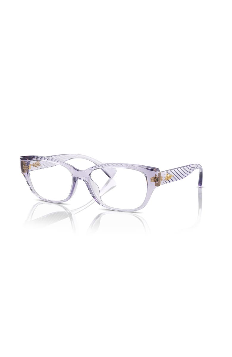 RALPH 55mm Oval optical glasses, Main, color, Violet