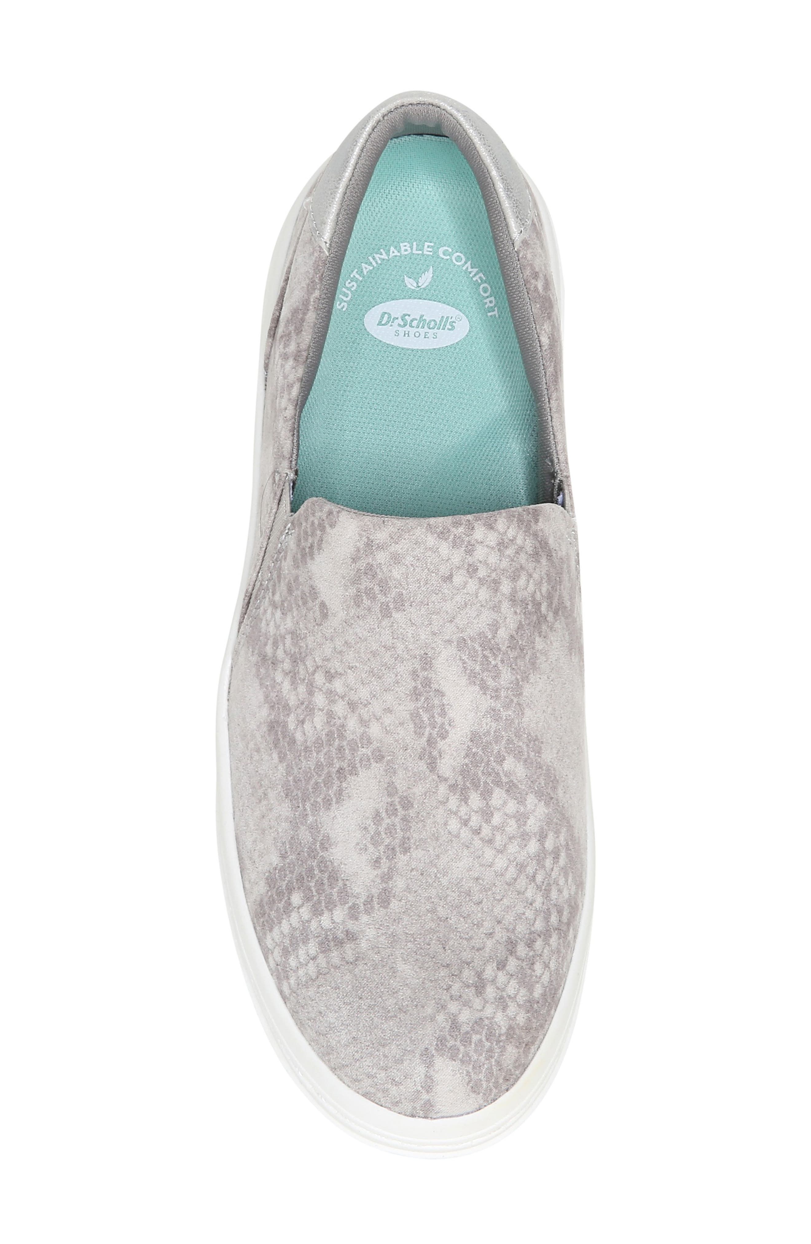 Madison Next Wedge Platform Slip-On Sneaker, Alternate, color, SOFTGREY