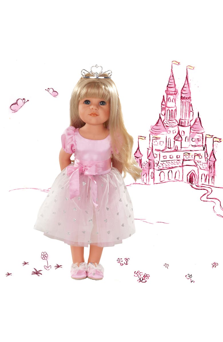 Gotz 19.5" Hannah Princess Poseable Babu Doll, Alternate, color, Multicolored