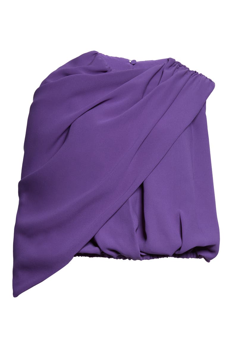 Asymmetric Silk Cady Cape Top, Main, color, 5210 PARMA VIOLET