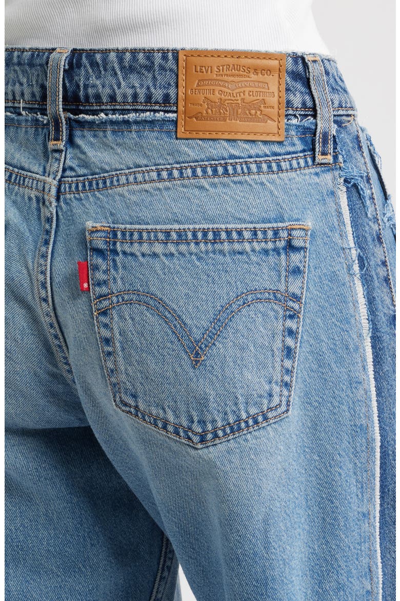 Deconstructed Low Loose Jeans, Alternate, color, UPON REFLECTION