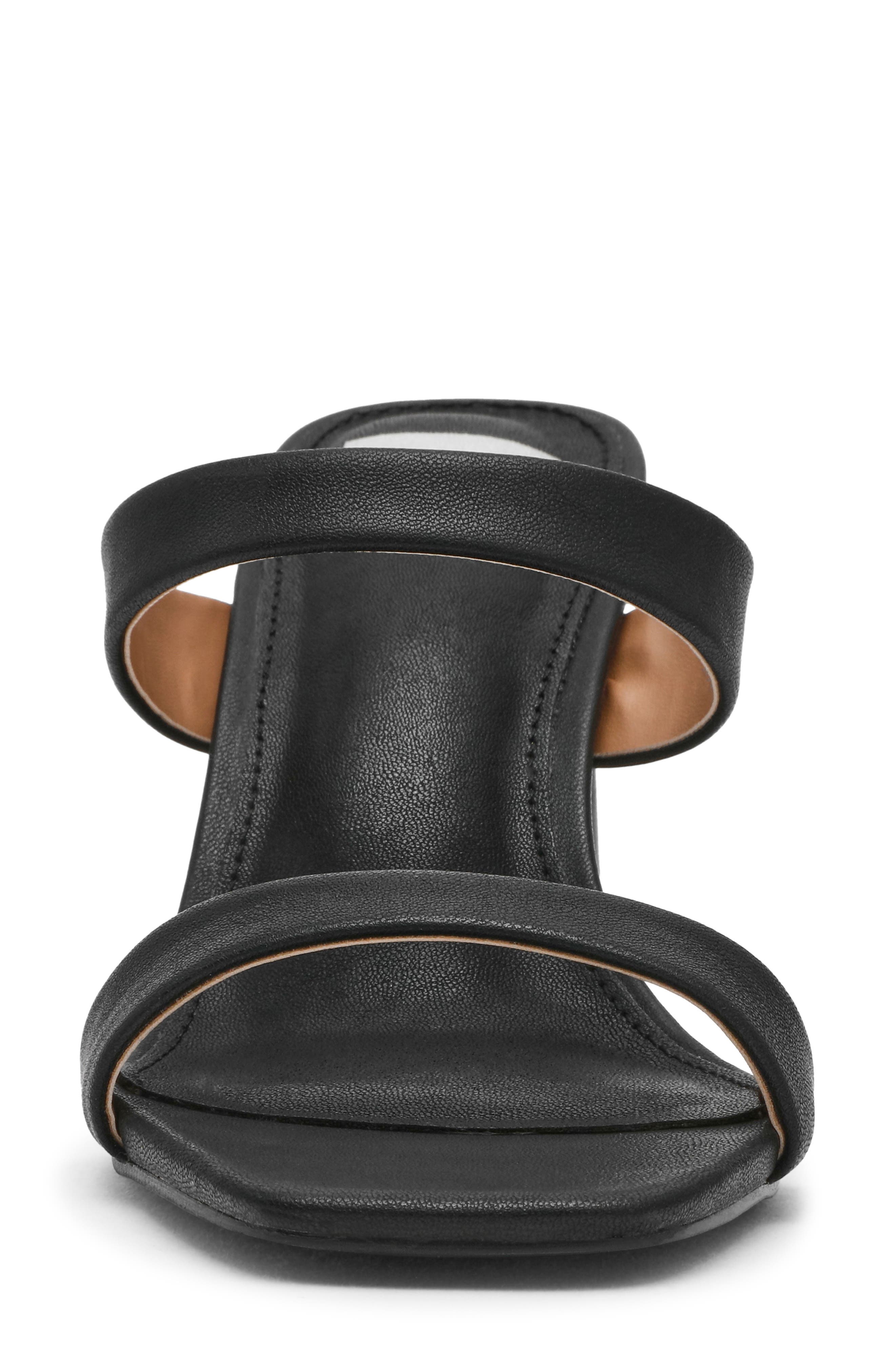 DV by Dolce Vita Veniss Block Heel Slide Sandal, Alternate, color, Black