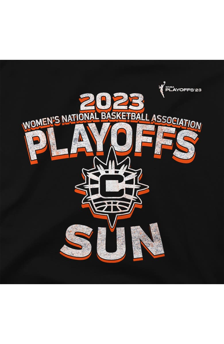 Stadium Essentials Unisex Stadium Essentials  Black Connecticut Sun 2023 WNBA Playoffs Dust T-Shirt, Alternate, color, Black