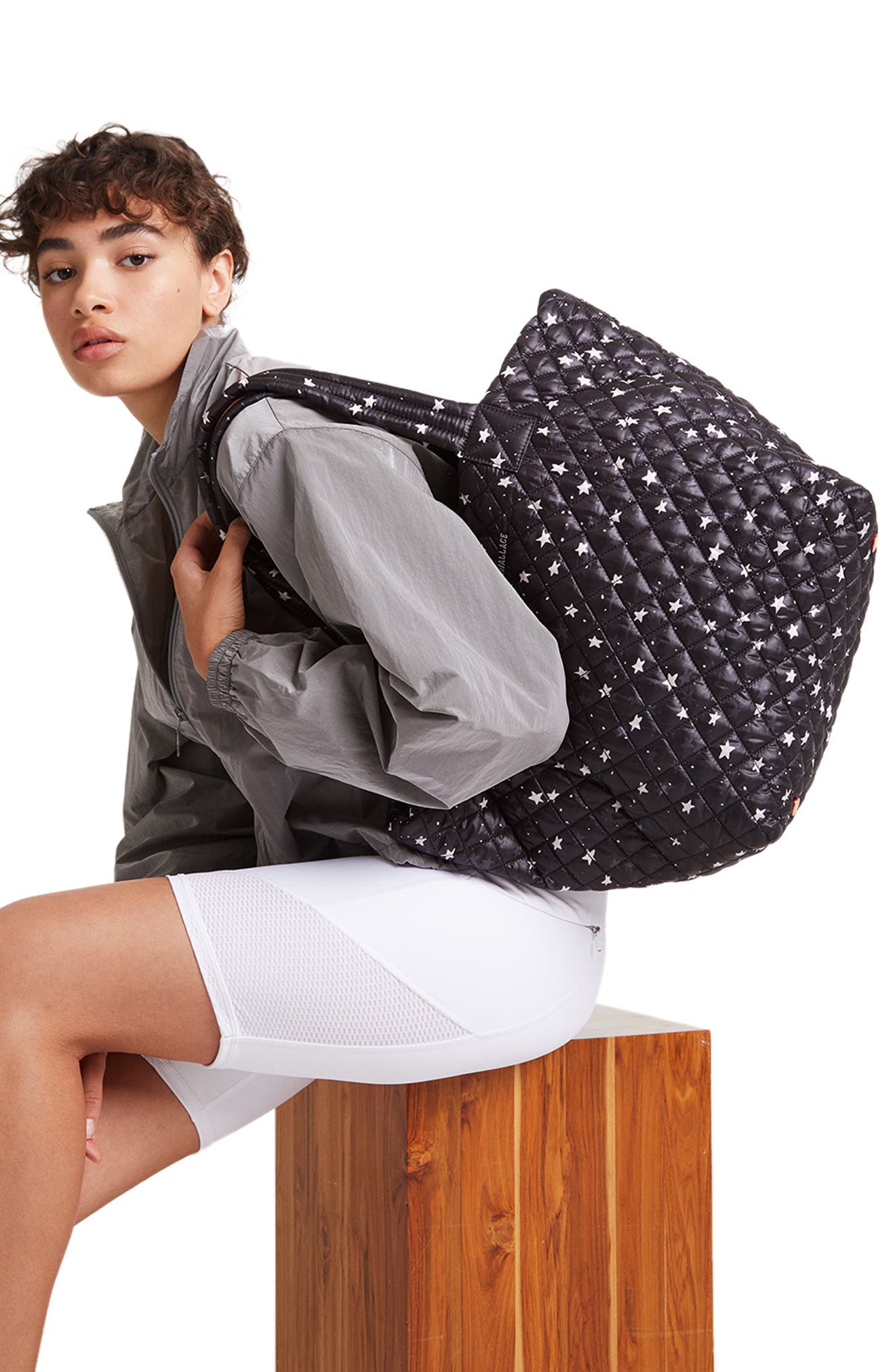 MZ Wallace Medium Metro Quilted Nylon Tote, Alternate, color, 