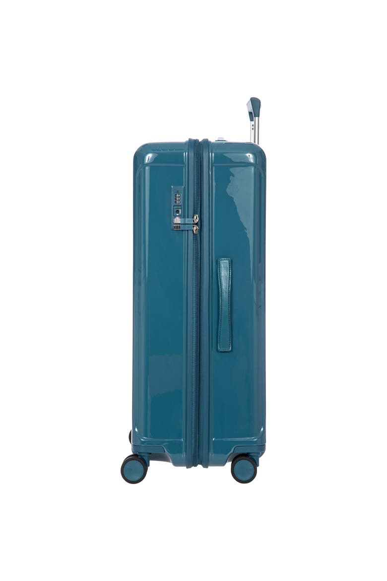 Positano Hardside Expandable 30" Large Checked Spinner Luggage, Alternate, color, Sea Green
