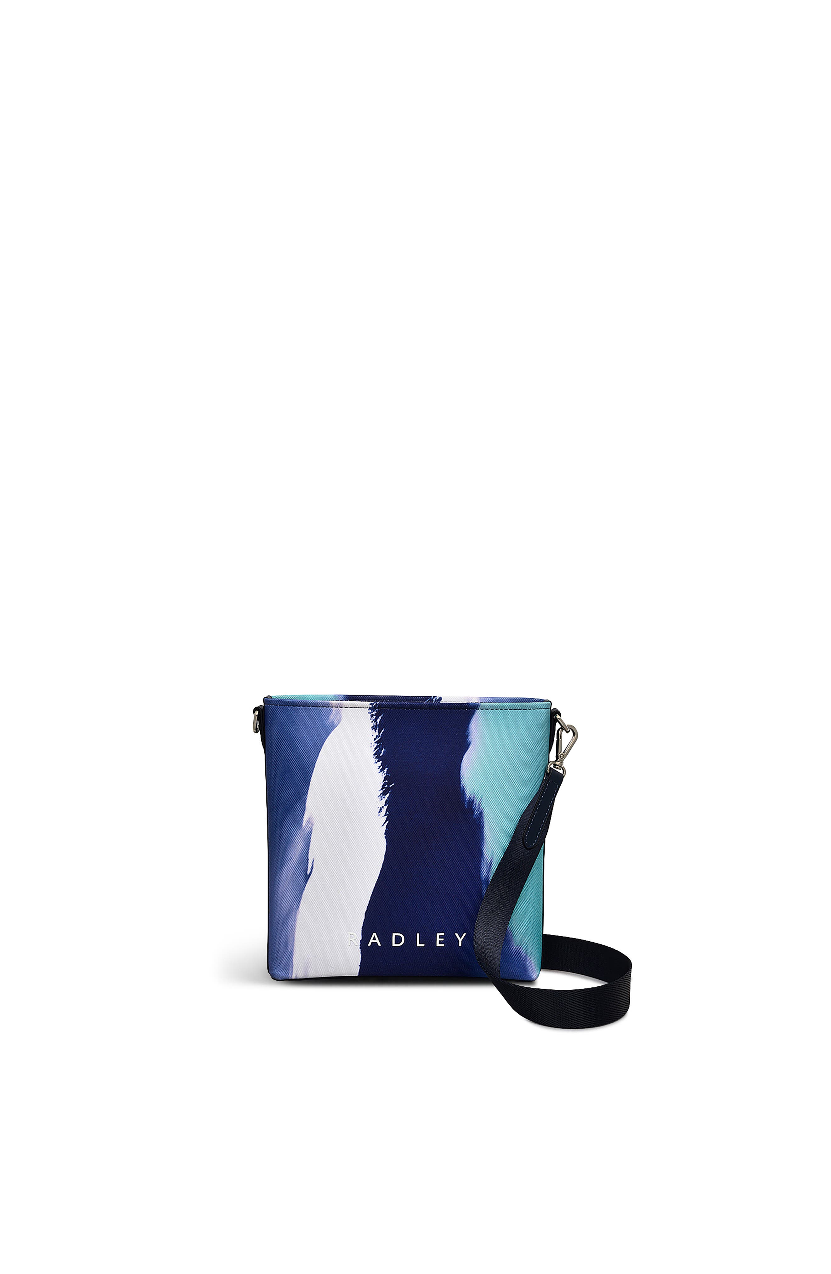 Radley Southwell Gardens - Stripe Small Ziptop Crossbody Bag, Main, color, Ink