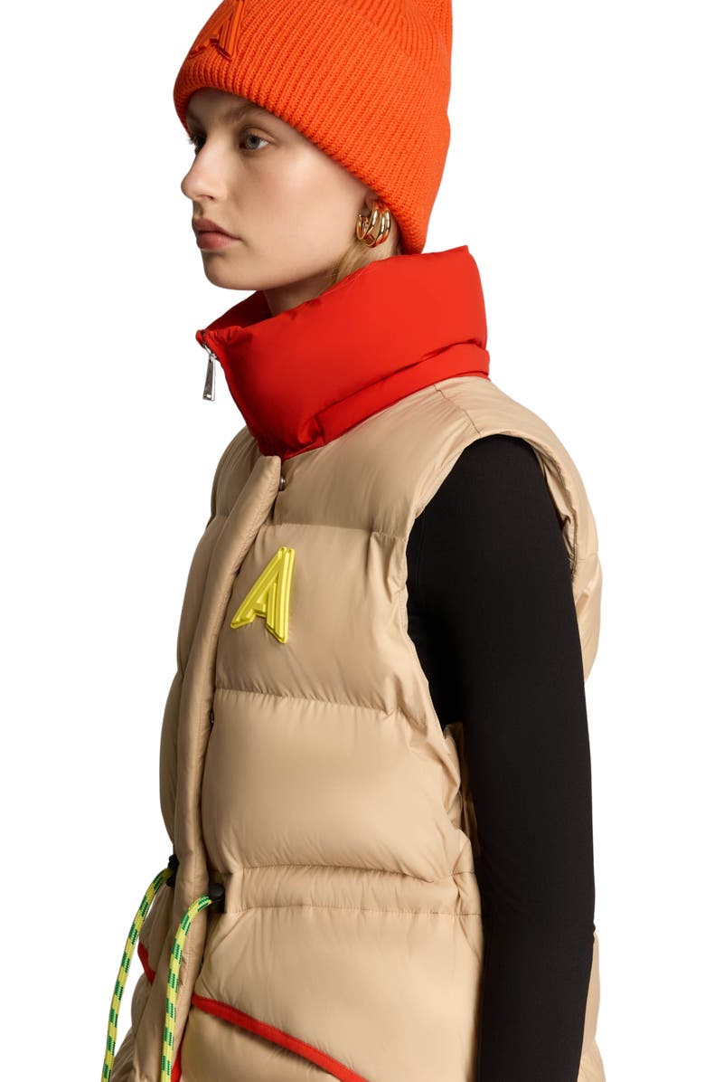 Alpenhaus Tingwick 2-in-1 Maxi Puffer with Removable Sleeves, Alternate, color, Sandstone