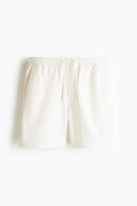 Relaxed Fit Cotton Shorts